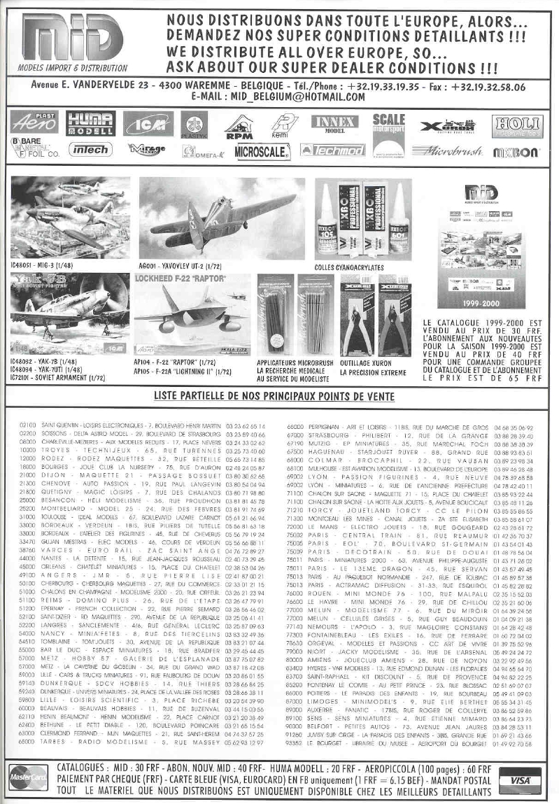 Replic 101 - Macchi C 202, F-14 A&D, Henschel He-129 B-2